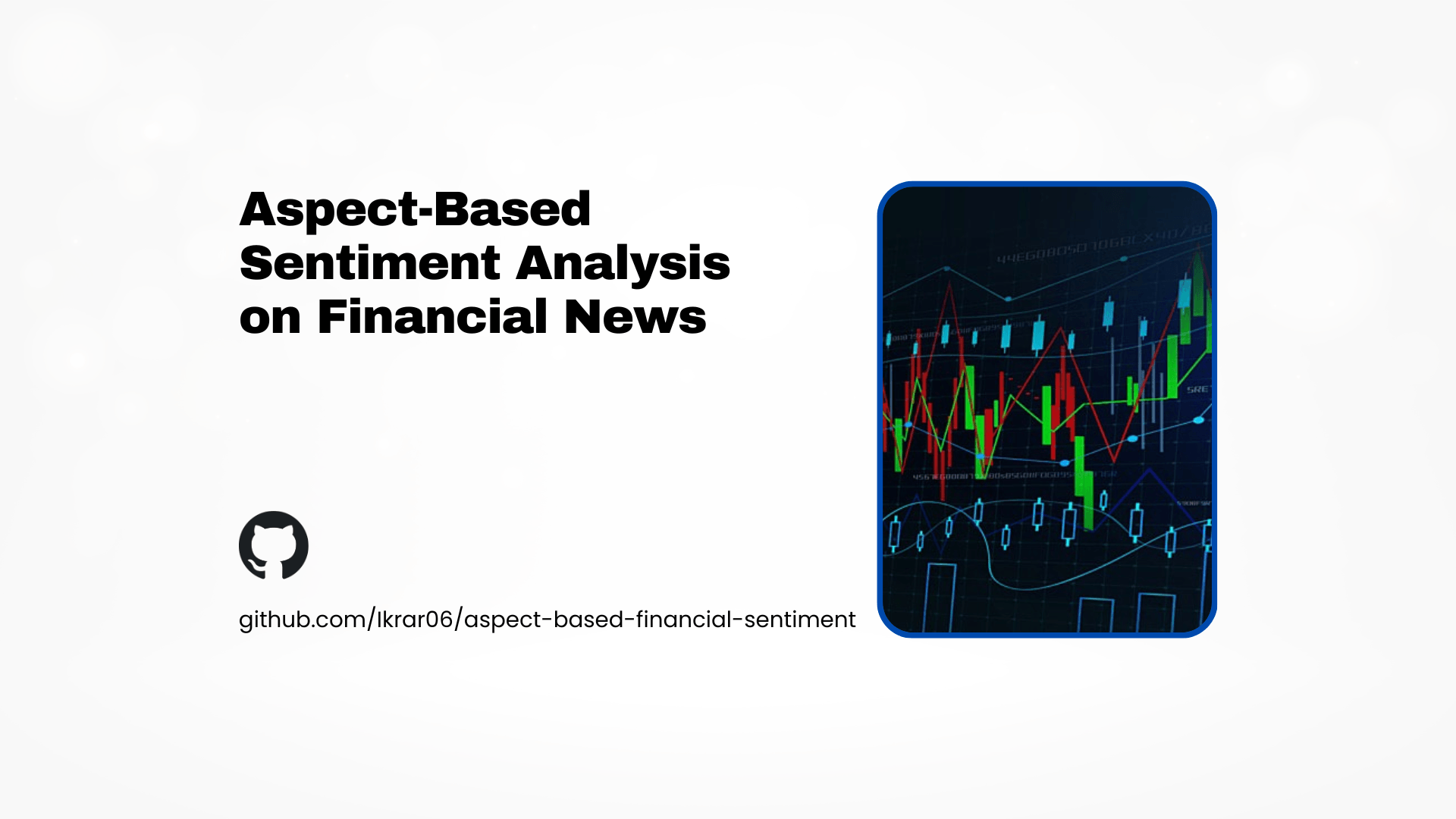Cover image for project Aspect-Based Sentiment Analysis on Financial News
