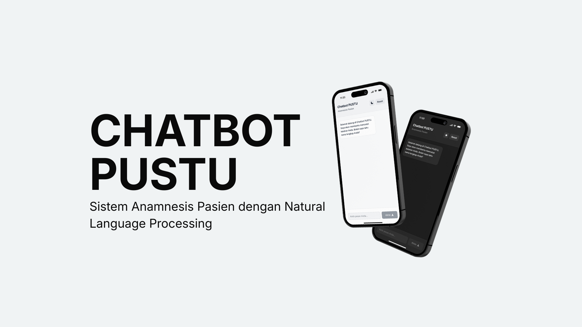 Cover image for project Medical Anamnesis Chatbot with NLP (Chatbot PUSTU)