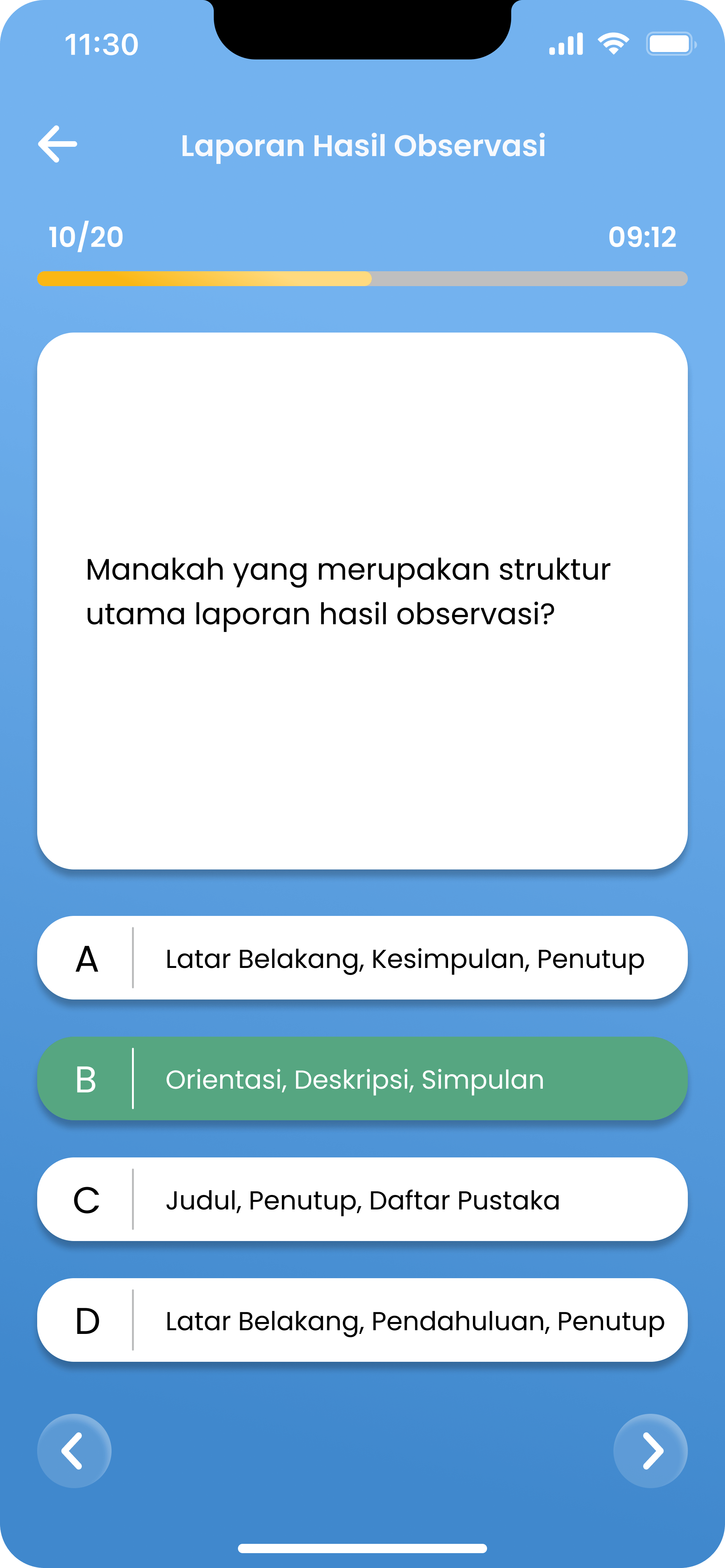 EduQuest - Educational App Design — final result 11