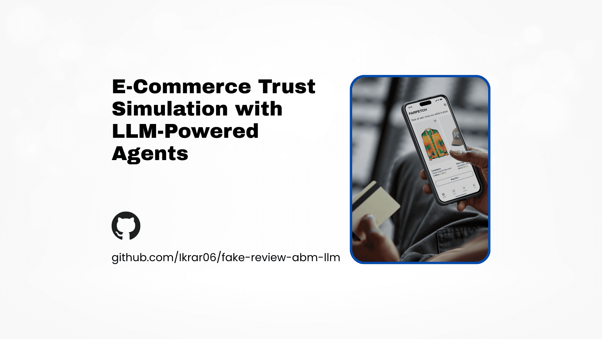 E-Commerce Trust Simulation with LLM-Powered Agents