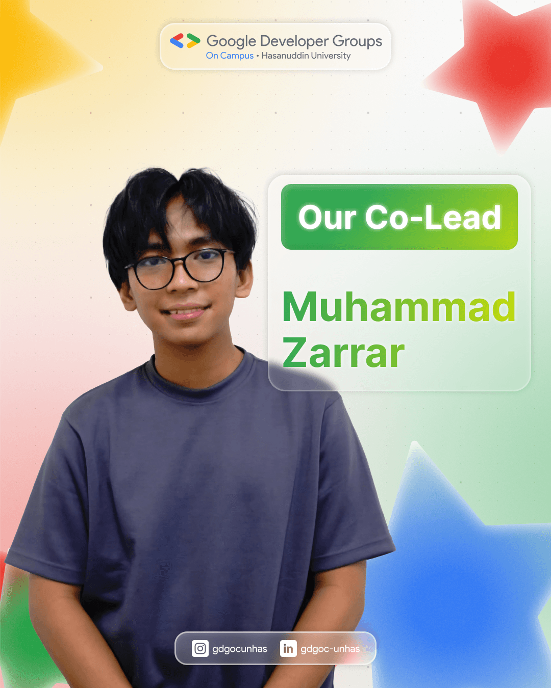 Head of Creative Media at GDG on Campus Unhas — additional material 4