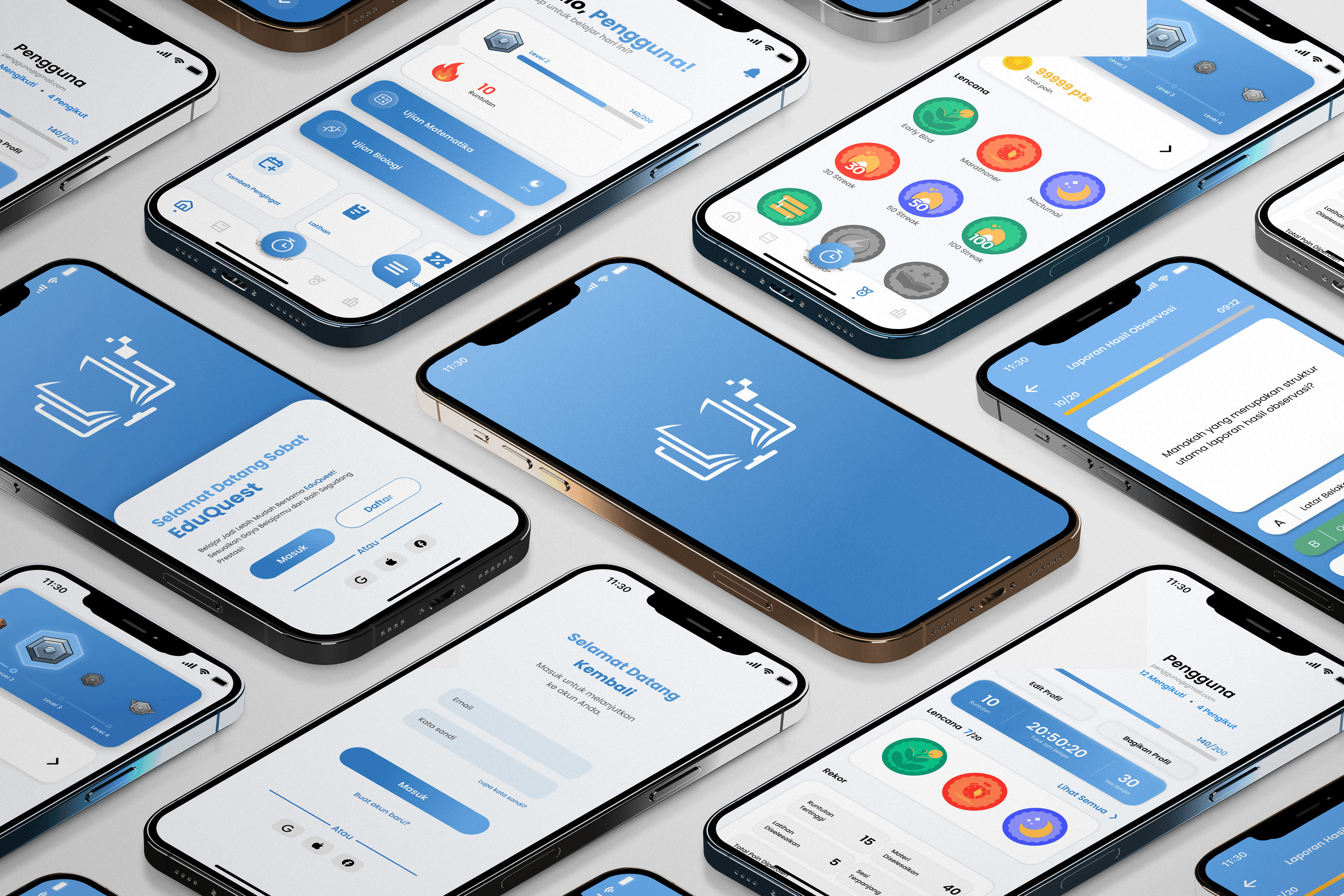 EduQuest - Educational App Design — application 1
