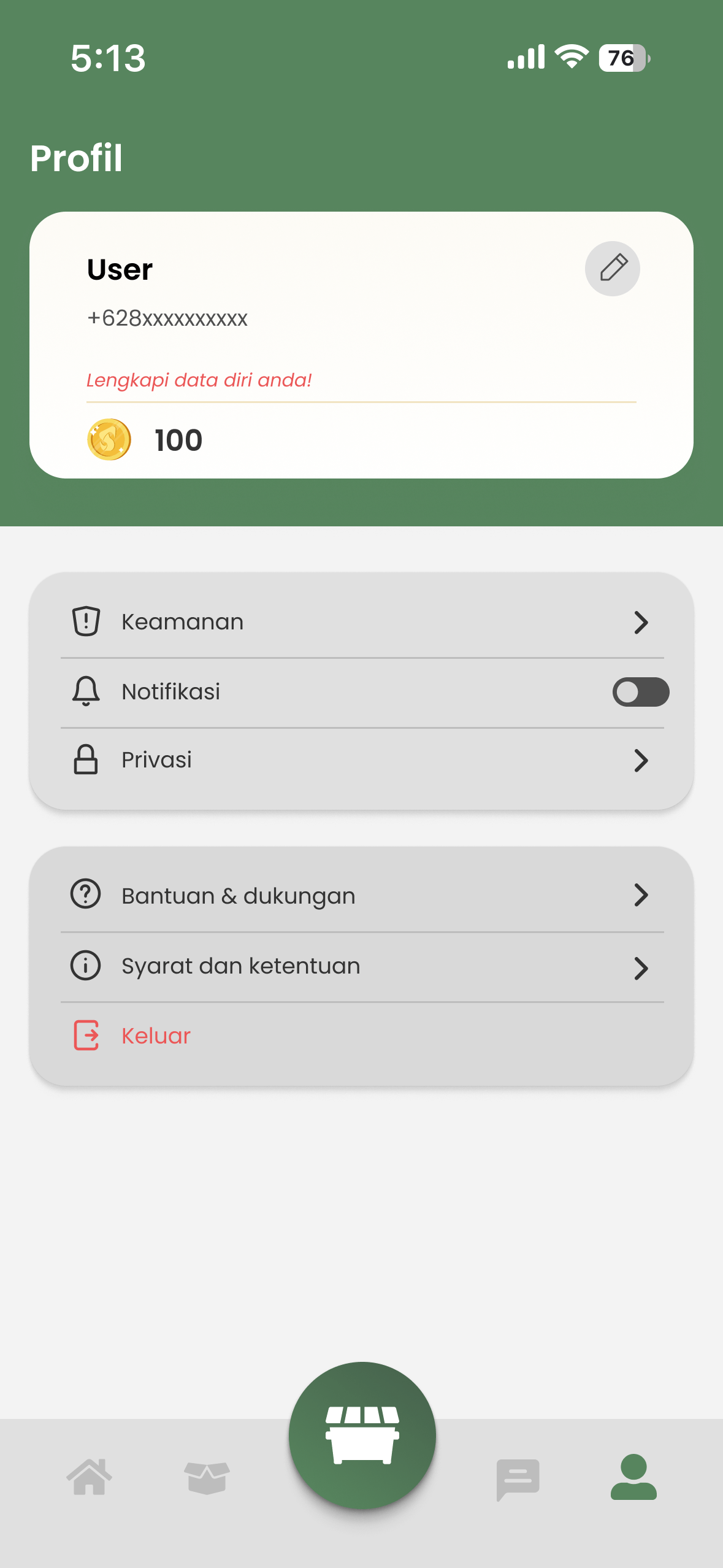 SAUNG - Waste Management UI/UX Design — final result 4